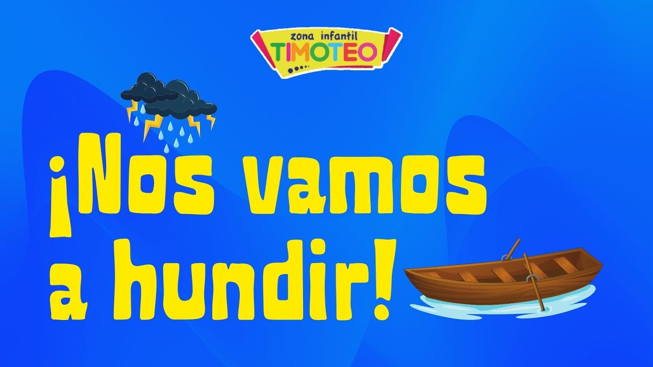 ¡Nos vamos a hundir!